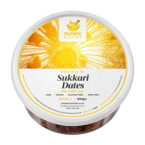 premium organic dry sukkari dates from al qaseem 900g size non gmo gluten free vegan product by prophetic blends