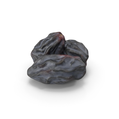 three 3d date like images in a small bunch