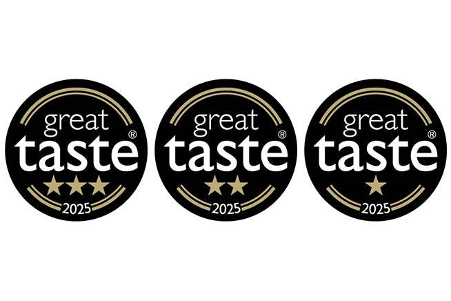 all one star two star and three great taste award badges 2025